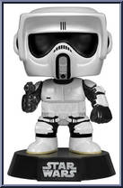 Biker Scout from Star Wars - Pop! Vinyl Figures manufactured by Funko [Loose]