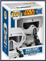 Biker Scout from Star Wars - Pop! Vinyl Figures manufactured by Funko [Front]
