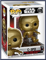 C-3PO from Star Wars - Return of the Jedi 40th Pop! manufactured by Funko [Front]