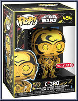 C-3PO from Star Wars - Retro Series Pop! manufactured by Funko [Front]
