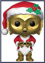 C-3PO (Santa Costume) from Star Wars - Pop! Vinyl Figures manufactured by Funko [Loose]