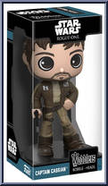 Captain Cassian (Rogue One) from Star Wars - Wobblers manufactured by Funko [Front]
