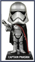 Captain Phasma from Star Wars - Wobblers manufactured by Funko [Loose]