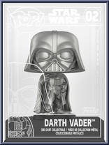 Darth Vader (Silver) (Chase) Action Figure