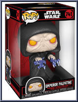 Emperor Palpatine (Force Lightning) (Jumbo) from Star Wars - Pop! Vinyl Figures manufactured by Funko [Front]