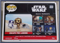 Escape Pod Landing (Movie Moments) from Star Wars - Pop! Vinyl Figures manufactured by Funko [Back]