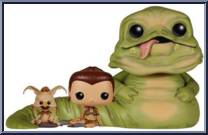 Jabba The Hutt / Slave Leia / Salacious B. Crumb Action Figure