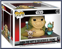 Jabba the Hutt & Salacious B. Crumb from Star Wars - Return of the Jedi 40th Pop! manufactured by Funko [Front]