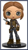 Jyn Erso (Rogue One) from Star Wars - Wobblers manufactured by Funko [Loose]