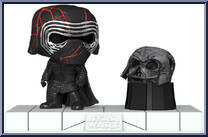 Kylo Ren with Darth Vader's Helmet (Deluxe) from Star Wars - Pop! Vinyl Figures manufactured by Funko [Loose]