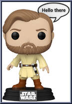 Obi-Wan Kenobi (Hello There) from Star Wars - Pop! Vinyl Figures manufactured by Funko [Loose]