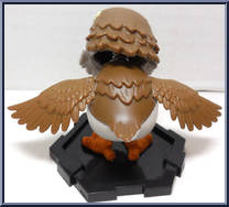 Porg with Open Wings (The Last Jedi) from Star Wars - Mystery Minis manufactured by Funko [Loose]