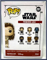 Princess Leia from Star Wars - Pop! Vinyl Figures manufactured by Funko [Back]