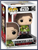 Princess Leia from Star Wars - Return of the Jedi 40th Pop! manufactured by Funko [Front]