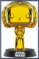 Princess Leia (Gold Chrome) Action Figure