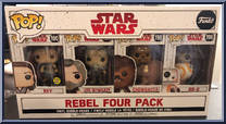 Rebel Four Pack from Star Wars - Pop! Sets manufactured by Funko [Front]