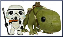 Sandtrooper & Dewback from Star Wars - Pop! Sets manufactured by Funko [Loose]