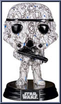 Stormtrooper (Futura) from Star Wars - Pop! Vinyl Figures manufactured by Funko [Loose]