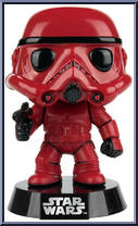Stormtrooper (in Red Armor) from Star Wars - Pop! Vinyl Figures manufactured by Funko [Loose]