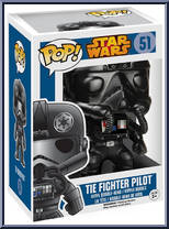 Tie Fighter Pilot from Star Wars - Pop! Vinyl Figures manufactured by Funko [Front]