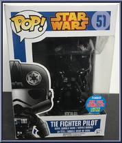 Tie Fighter Pilot from Star Wars - Pop! Vinyl Figures manufactured by Funko [Front]