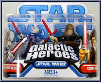 Asajj Ventress / Count Dooku Action Figure