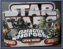 Death Star Trooper / Imperial Officer from Star Wars - Galactic Heroes - Wave 14 manufactured by Hasbro [Front]