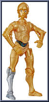 C-3PO from Star Wars - Galaxy of Adventures - 5" Scale manufactured by Hasbro [Loose]