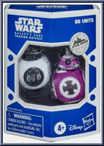 BB Units (White / Purple) from Star Wars - Galaxy's Edge Trading Post - Basic Series manufactured by Hasbro [Front]
