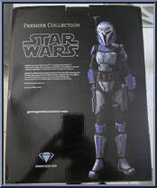 Bo-Katan (Clone Wars) from Star Wars - Premier Collection manufactured by Gentle Giant [Back]