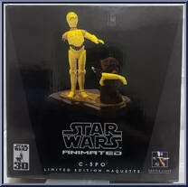 C-3PO & Jawa (Animated) from Star Wars - Maquettes manufactured by Gentle Giant [Front]