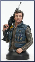 Cassian Andor (Rogue One) from Star Wars - Mini-Busts manufactured by Gentle Giant [Loose]