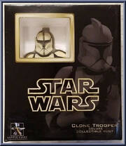 Clone Trooper Sergeant (Green) (Deluxe) from Star Wars - Mini-Busts manufactured by Gentle Giant [Front]