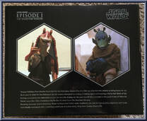 Jar Jar Binks with W. Wald (Holiday) from Star Wars - Mini-Busts manufactured by Gentle Giant [Back]