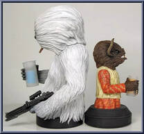Muftak and Kabe from Star Wars - Mini-Busts manufactured by Gentle Giant [Loose]