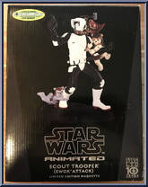 Scout Trooper (Ewok Attack) from Star Wars - Maquettes manufactured by Gentle Giant [Front]