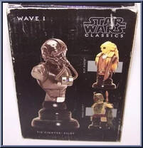 TIE Fighter Pilot from Star Wars - Classics Busts manufactured by Gentle Giant [Back]