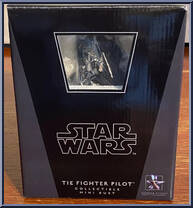 TIE Fighter Pilot (Variant) from Star Wars - Mini-Busts manufactured by Gentle Giant [Front]