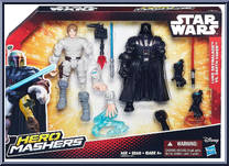 Luke Skywalker vs. Darth Vader from Star Wars - Hero Mashers - Box Sets manufactured by Hasbro [Front]