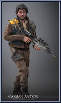 Cassian Andor from Star Wars - Andor manufactured by Hot Toys [Loose]