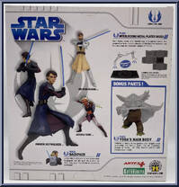 Anakin Skywalker from Star Wars - Clone Wars manufactured by Kotobukiya [Back]