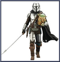Mandalorian & Grogu (Beskar Spear) Action Figure