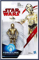 C-3PO from Star Wars - Last Jedi - Basic Series manufactured by Hasbro [Front]