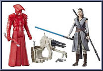 Rey (Jedi Training) / Elite Praetorian Guard from Star Wars - Last Jedi - Multi-Packs manufactured by Hasbro [Loose]