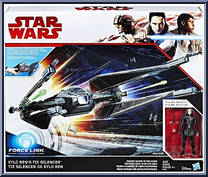 Tie Silencer (with Kylo Ren) from Star Wars - Last Jedi - Vehicles manufactured by Hasbro [Front]