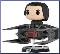 Kylo Ren with TIE Fighter from Star Wars - Last Jedi - Pop! Vinyl Figures manufactured by Funko [Loose]