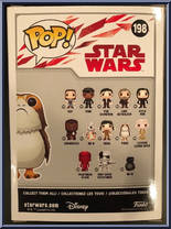 Porg (Chase) from Star Wars - Last Jedi - Pop! Vinyl Figures manufactured by Funko [Back]