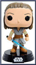 Rey (Glows In The Dark) from Star Wars - Last Jedi - Pop! Vinyl Figures manufactured by Funko [Loose]