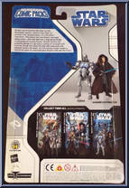 Anakin Skywalker / Durge (Obsession) from Star Wars - Legacy Collection - Comic Packs - Blue / White Packaging manufactured by Hasbro [Back]