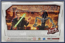 Anakin Skywalker & Droideka from Star Wars - Legacy Collection - Geonosis Battle Arena manufactured by Hasbro [Back]